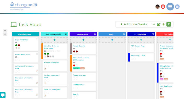 Changesoup Project Management